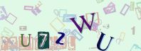 This is a captcha-picture. It is used to prevent mass-access by robots. (see: www.captcha.net)